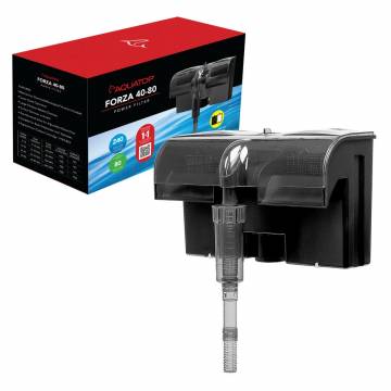 AQUATOP PFE-9 FORZA 300 GPH Power Filter w/ Surface Skimmer